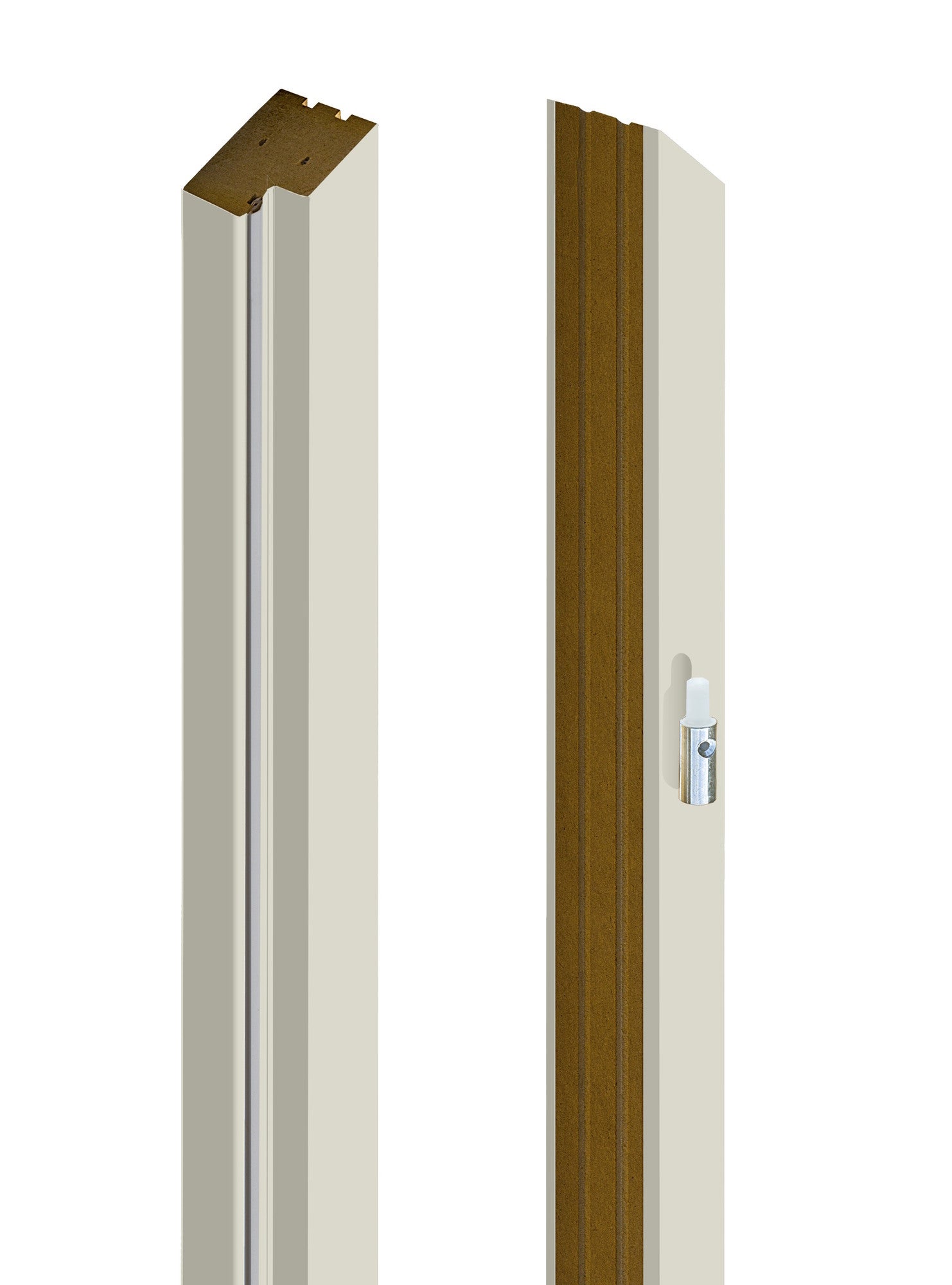 Baza prawa ościeżnicy stałej grau