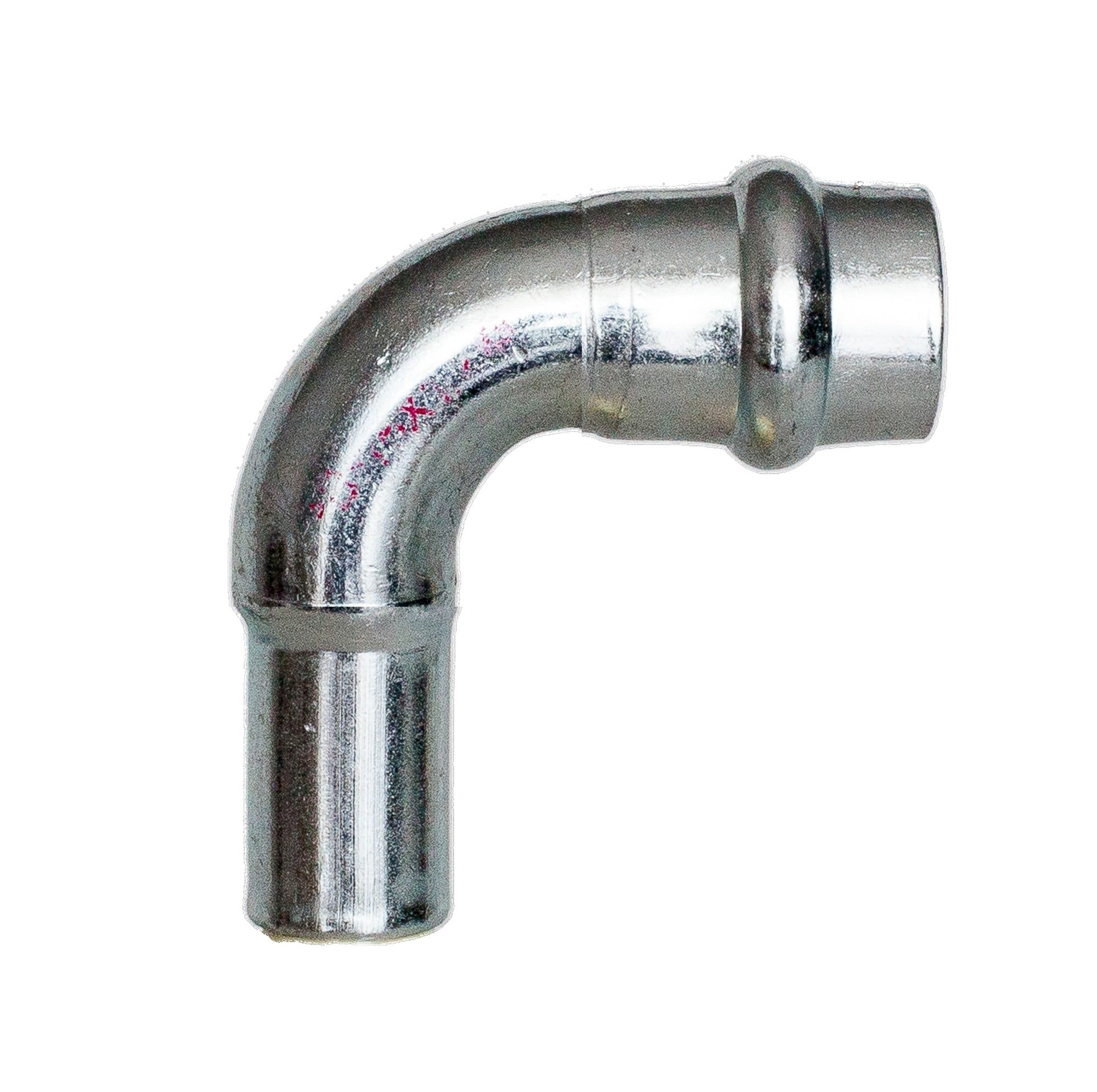 Carbon Łuk jednokielichowy 90° 22 mm