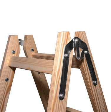 Drabina drewniana 5 stopniowa 150 kg 1