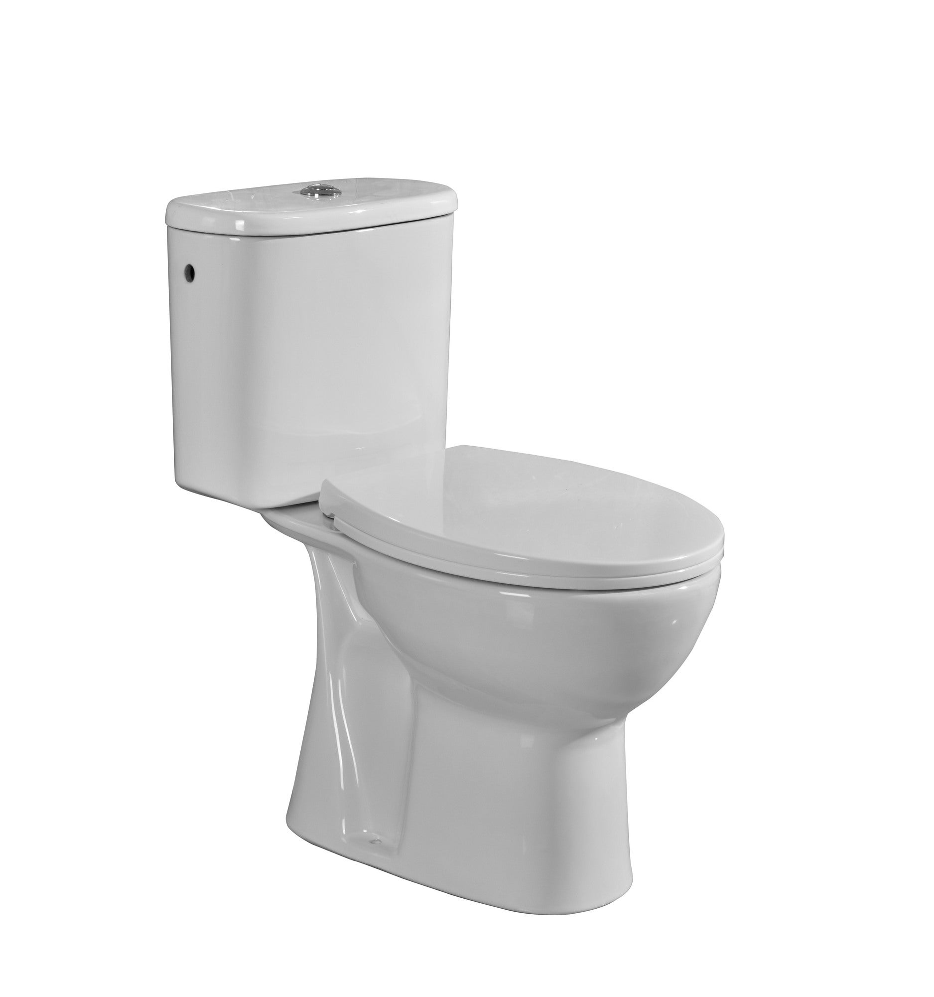 WC kompakt Aveeo Trefl pion biały