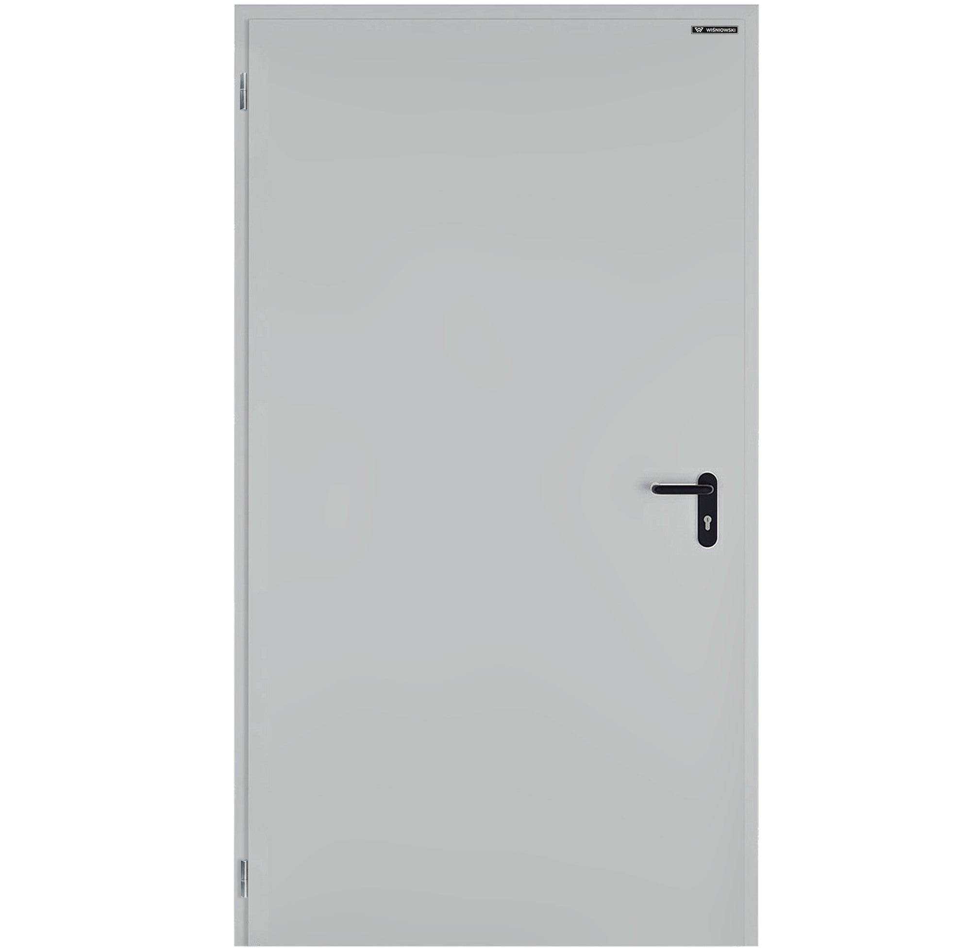 Drzwi zewnętrzne Technical 40 90 cm, lewe RAL7035 0