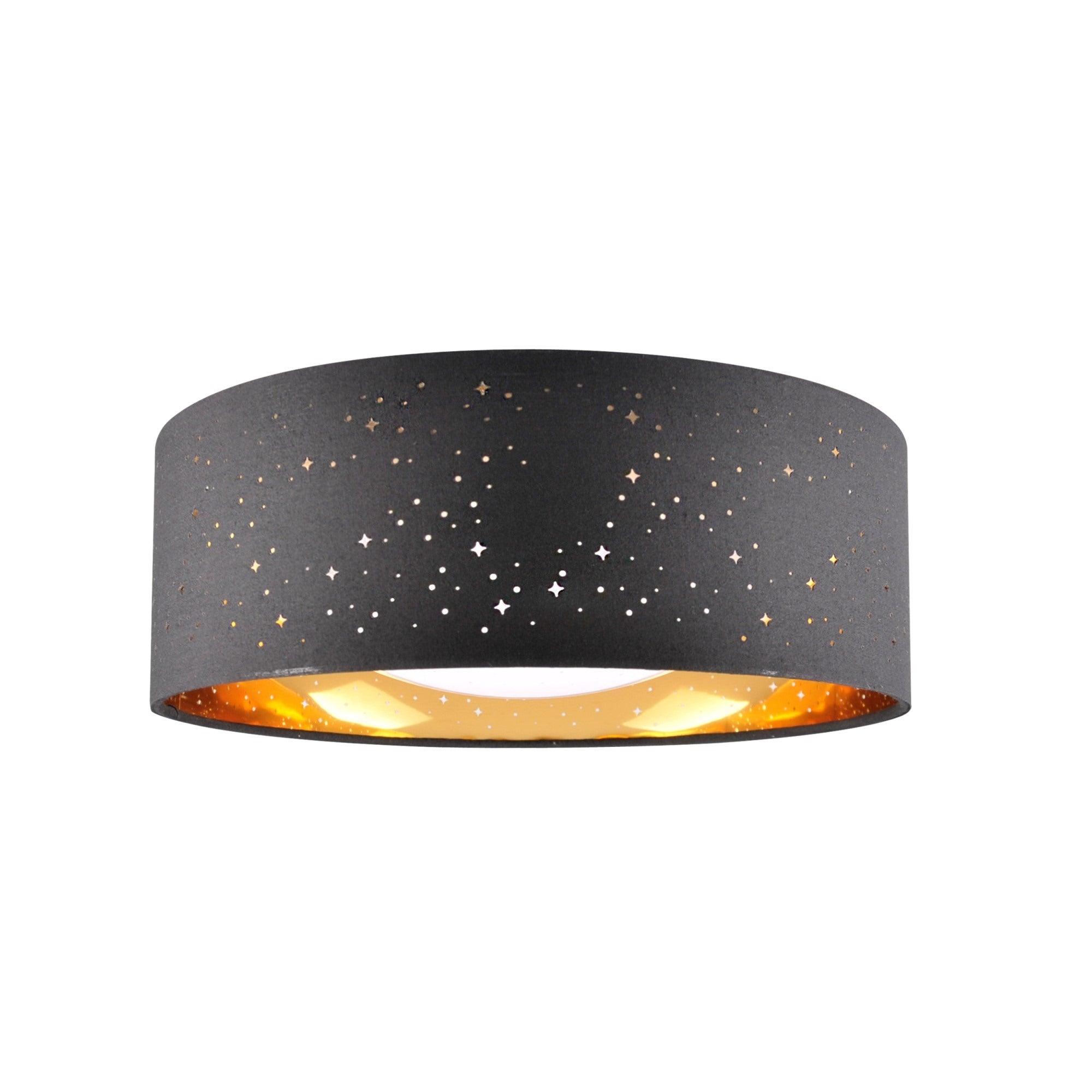 Plafon LED Tuluza 18W 1850 lm, czarno-złoty 2