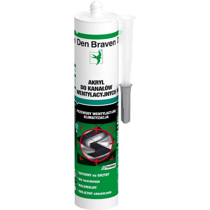 Akryl do kanałów wentylacyjnych Den Braven 300ml