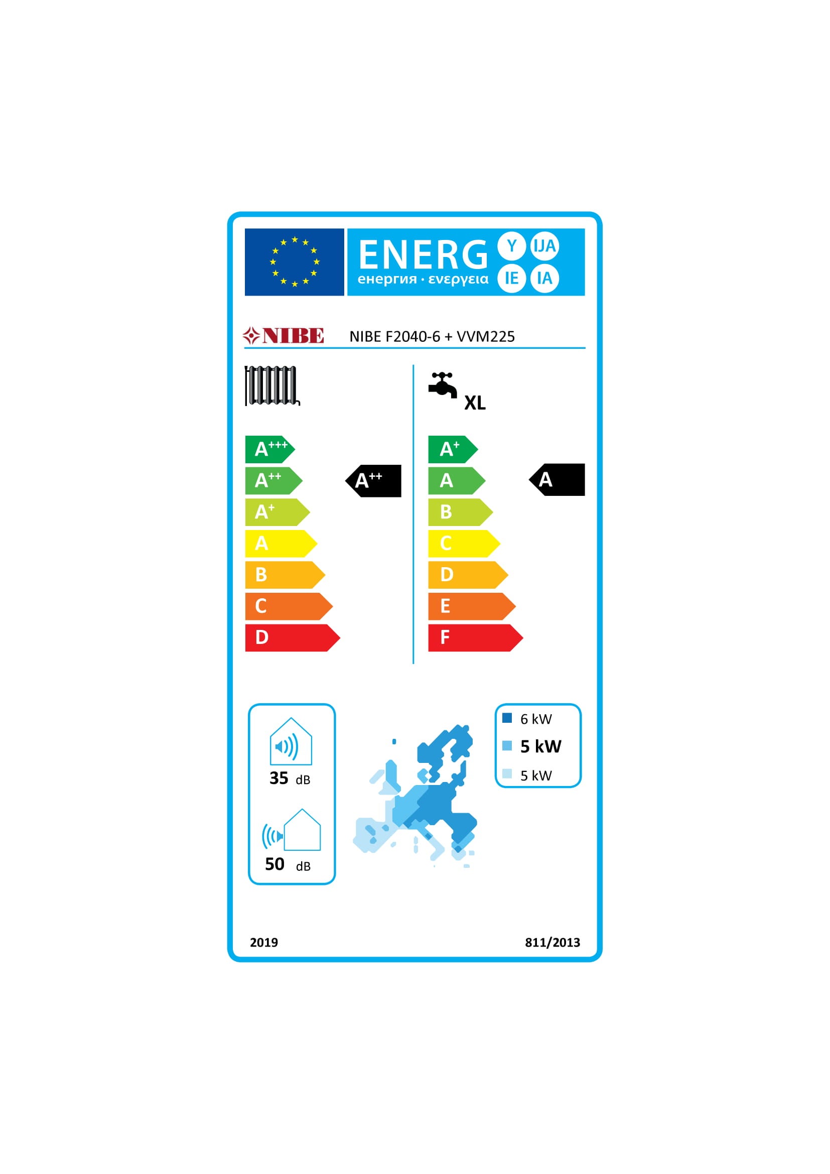Jednostka wewnętrzna pompy ciepła Nibe SHK 200M (084135) 5