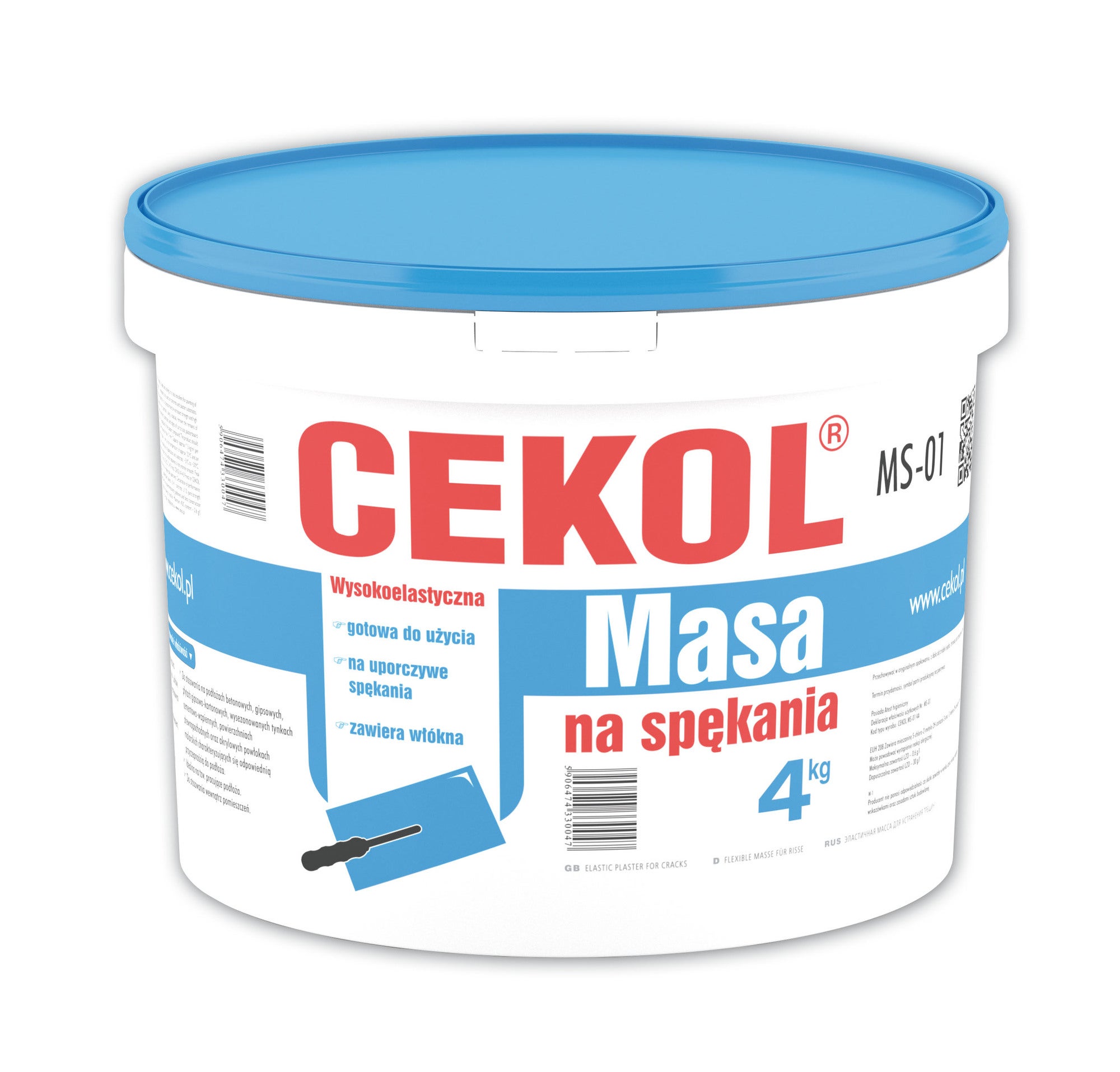 Masa do spoinowania płyt gk Cekol C-40 M 4,5 kg
