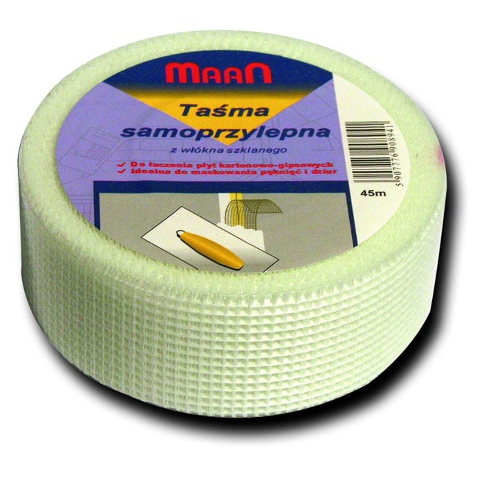 Taśma maskująca do płyt 40mx 50mm