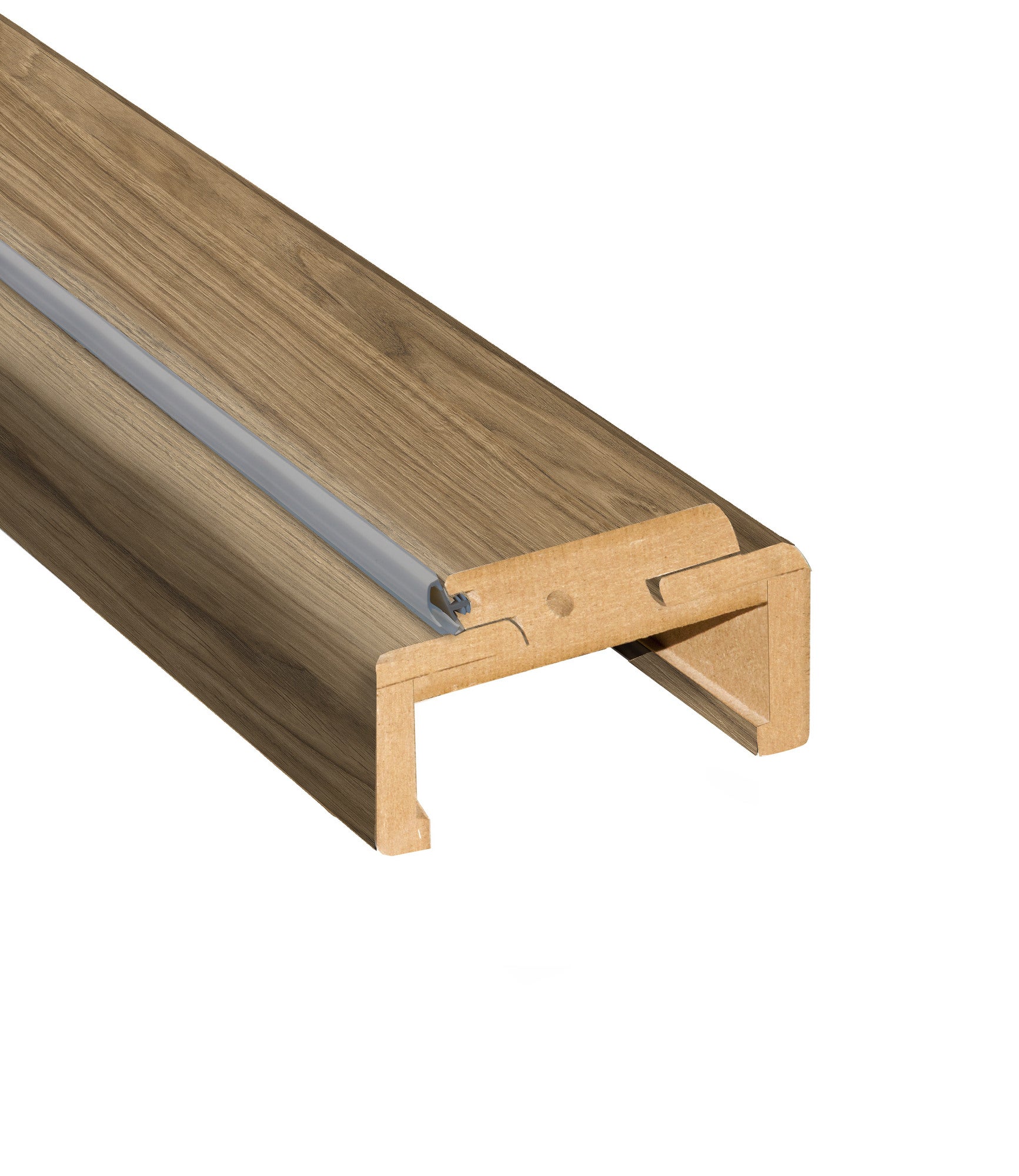 Ościeżnica regulowana V-Retto 100-140, 90 lewa, komplet, orzech włoski