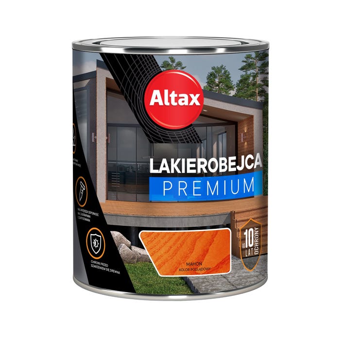 Altax Lakierobejca Premium 10 lat mahoń 0,75l