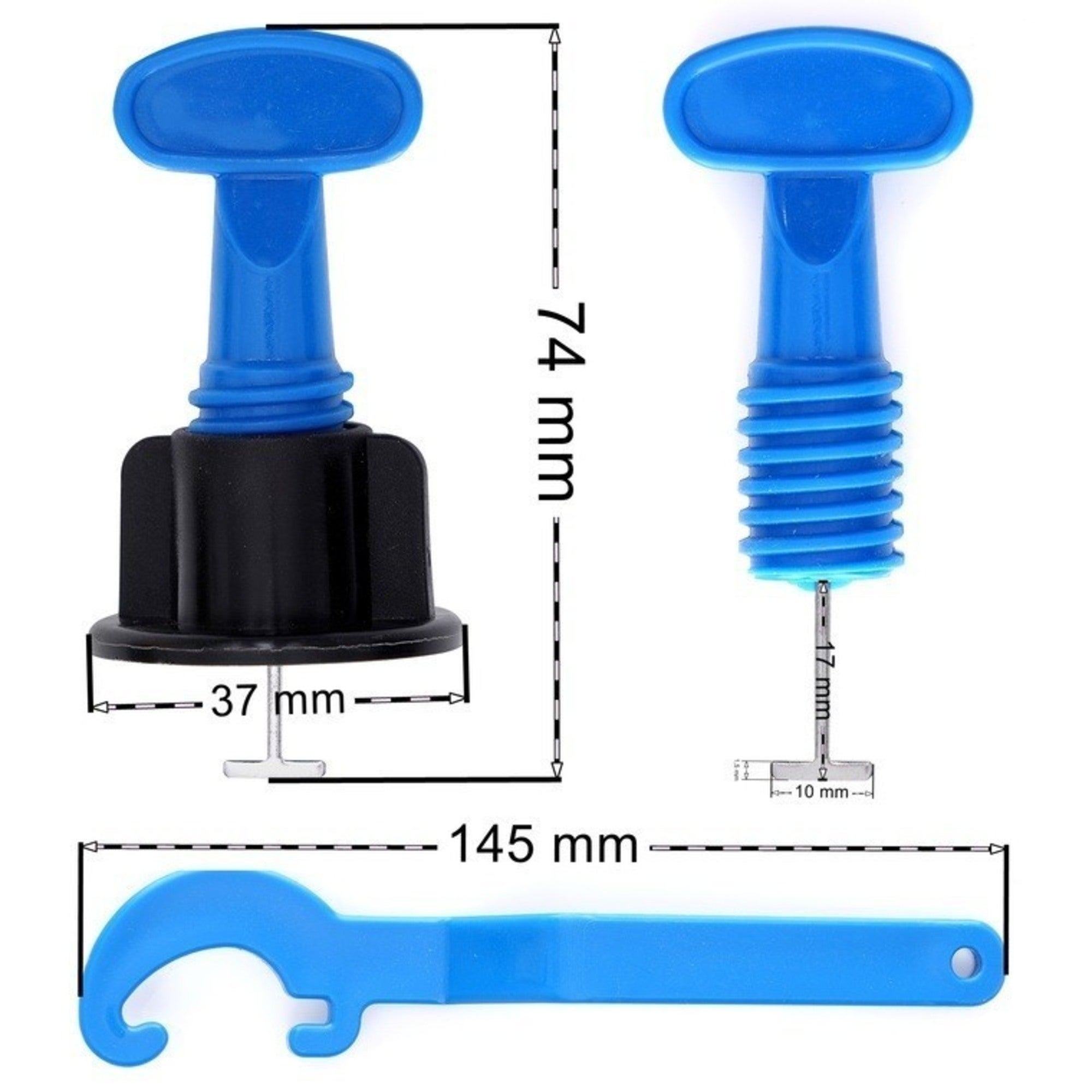 System poziomowania płytek TA4102 50 szt. 6