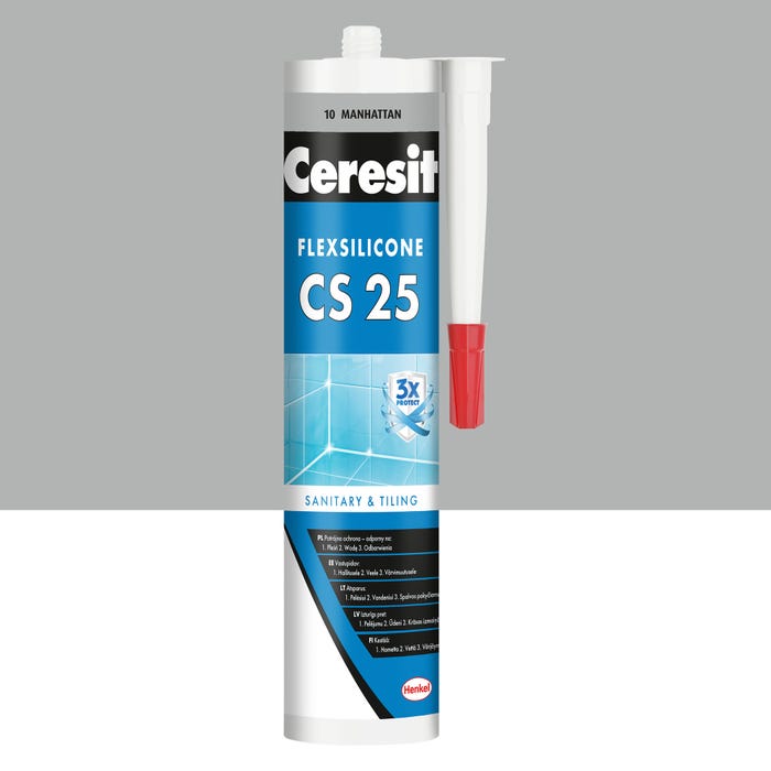 Silikon sanitarny CS25 10 manhattan 280 ml