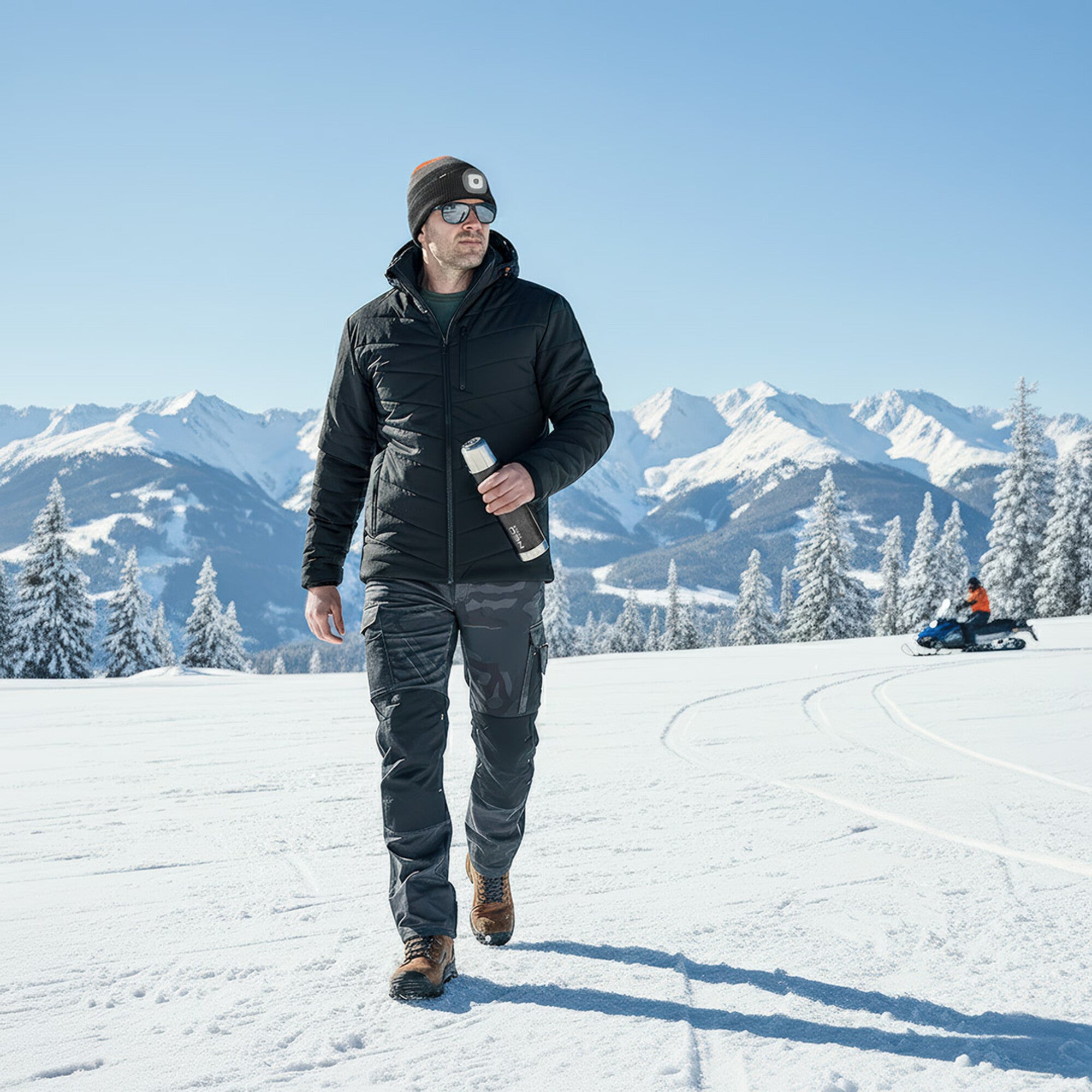 Spodnie robocze NEO 81-350-1, Mix&Match, Canvas, wzmocnienia z Cordury, zielone moro, rozmiar 2XL/58 3