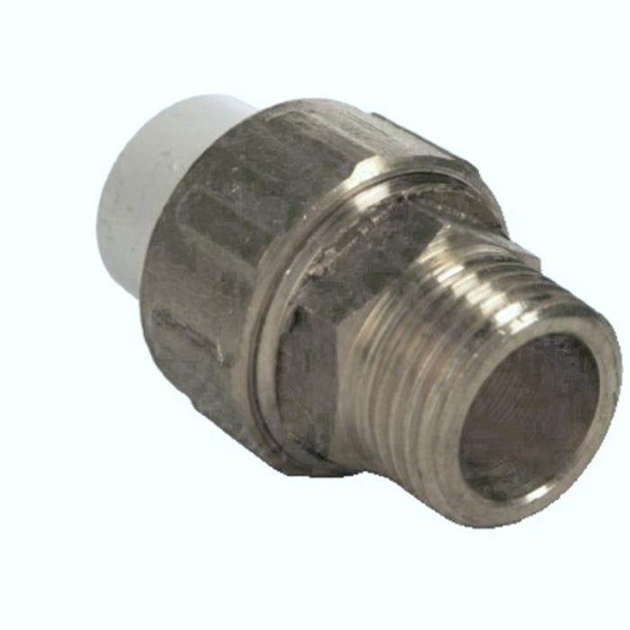 PVC Śrubunek mosiężny GZ 1/2"