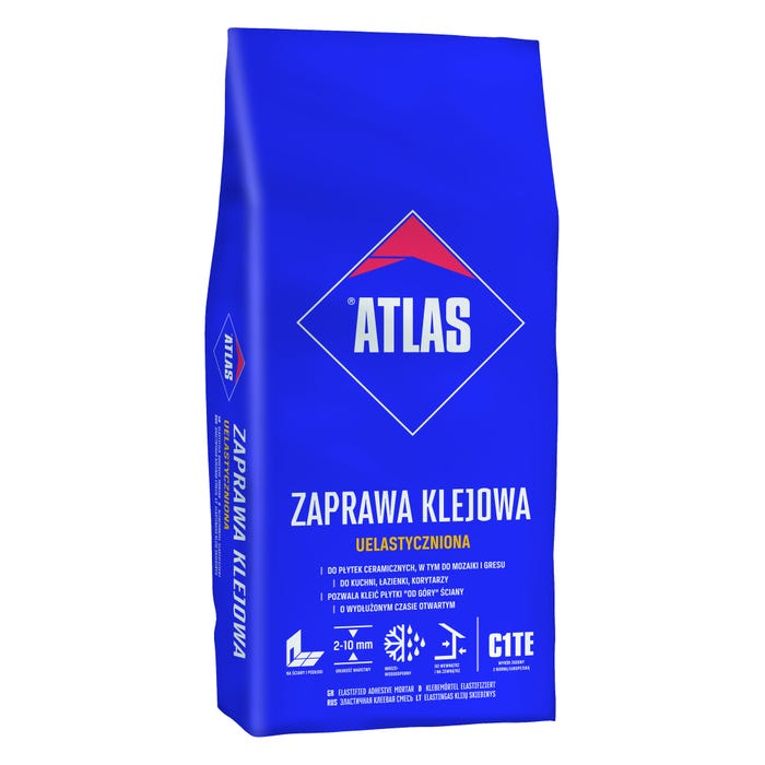 Zaprawa klejowa uelastyczniona Atlas 5 kg