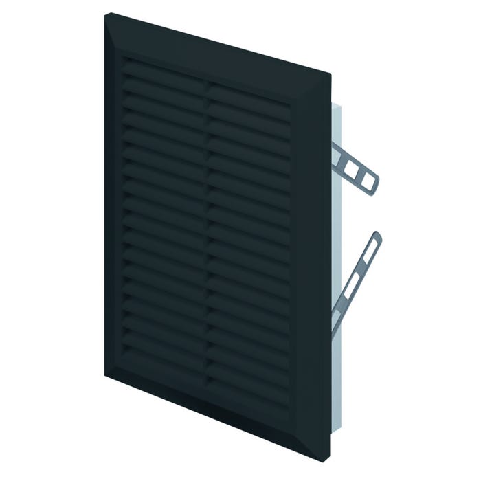 Kratka wentylacyjna Classic 14x21 T26CZ czarna