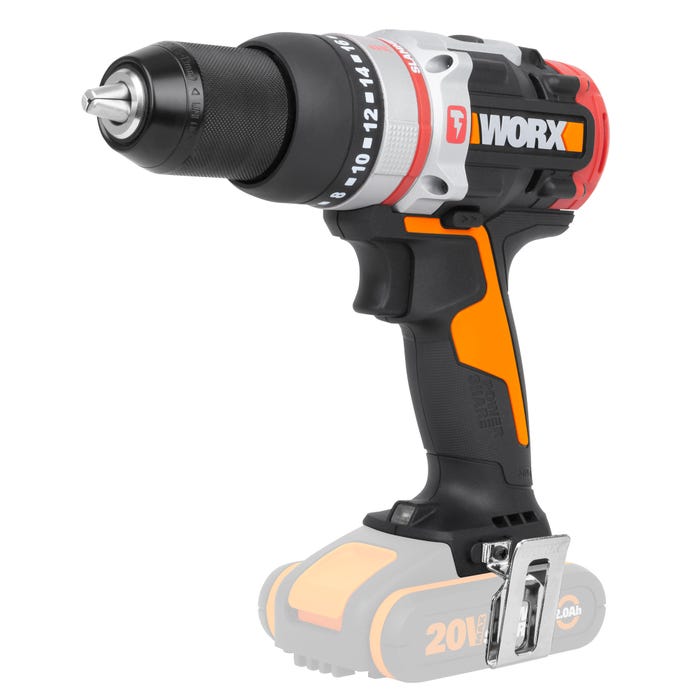 Wiertarko-wkrętarka udarowa 20V WX354.9 Worx / bez aku
