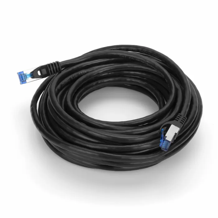Kabel komputerowy S/FTP kat 6A 10GB 500 MHz 20m