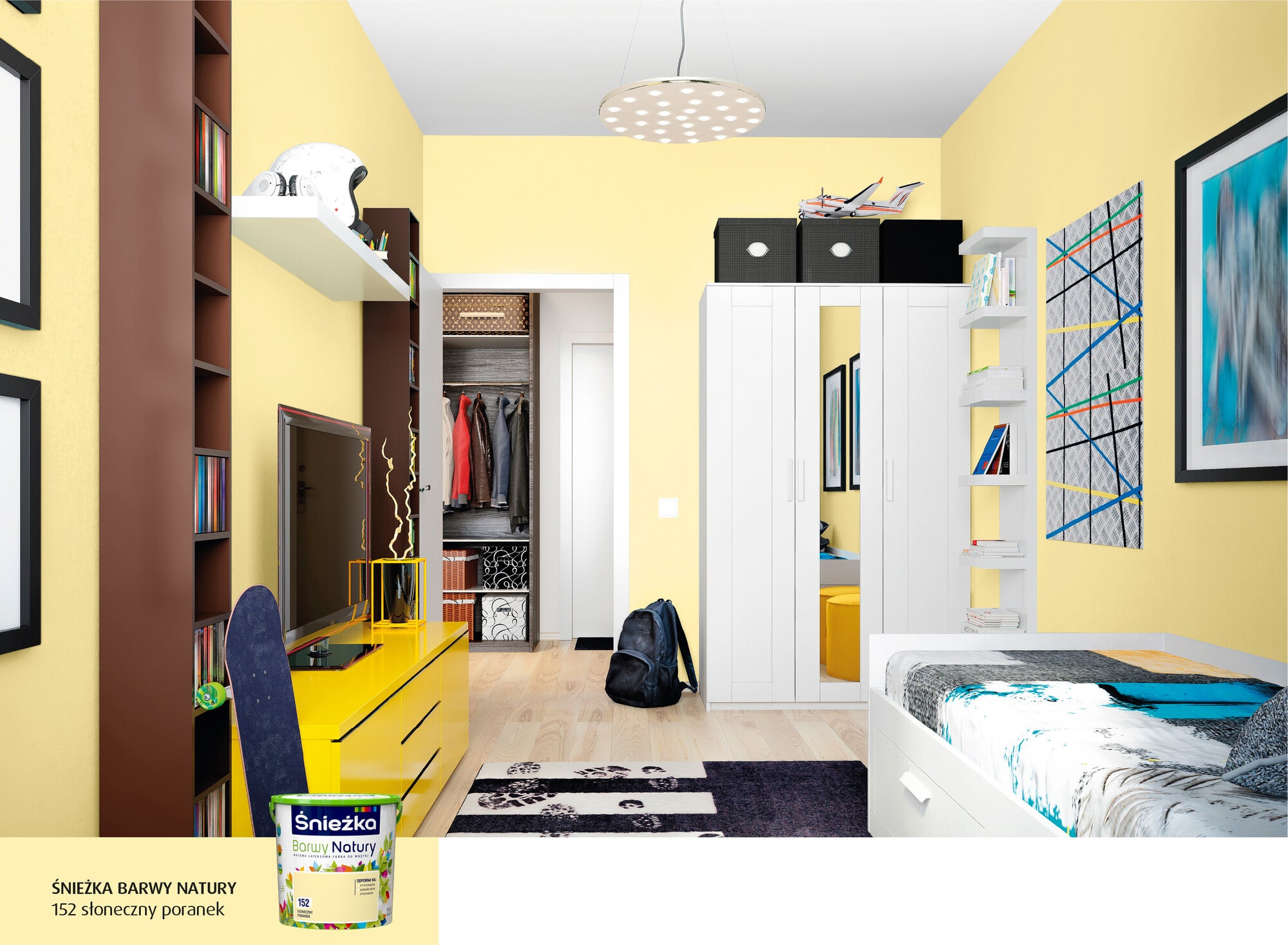 Farba Barwy Natury słoneczny poranek 2,5l 1