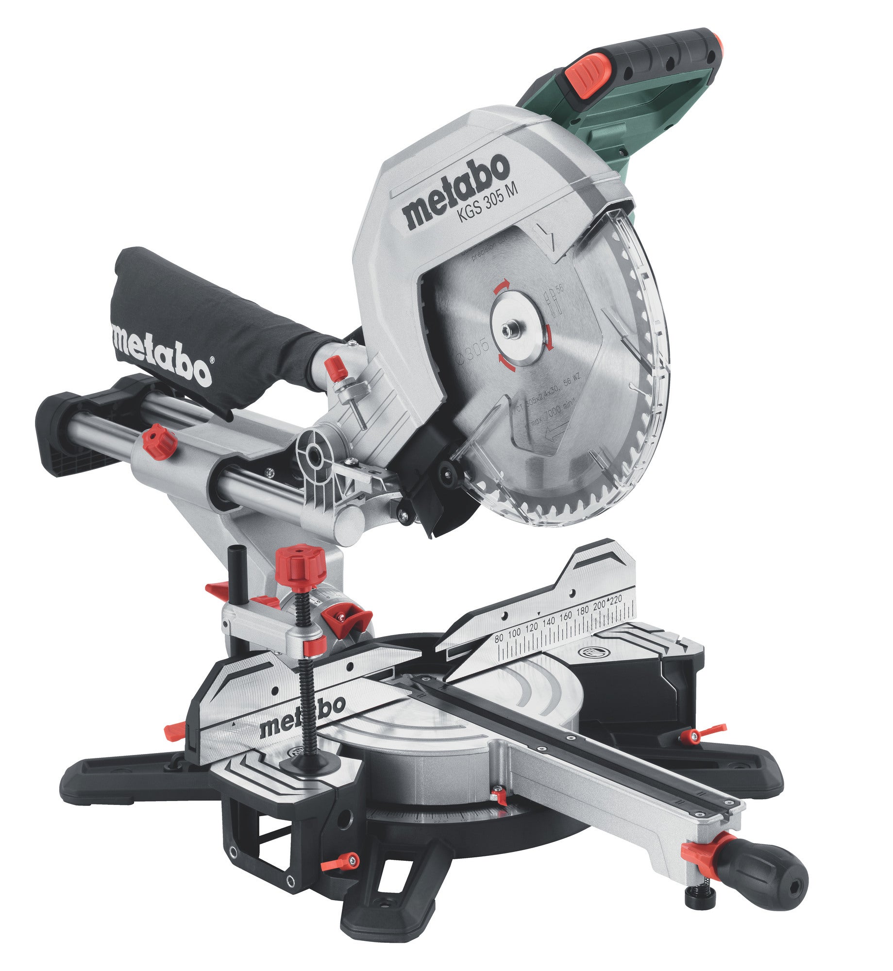 Pilarka ukosowa z posuwem 2000W 305 mm KGS 305 M Metabo