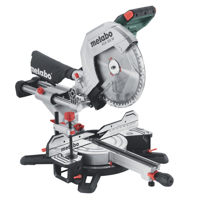 Pilarka ukosowa z posuwem 2000W 305 mm KGS 305 M Metabo