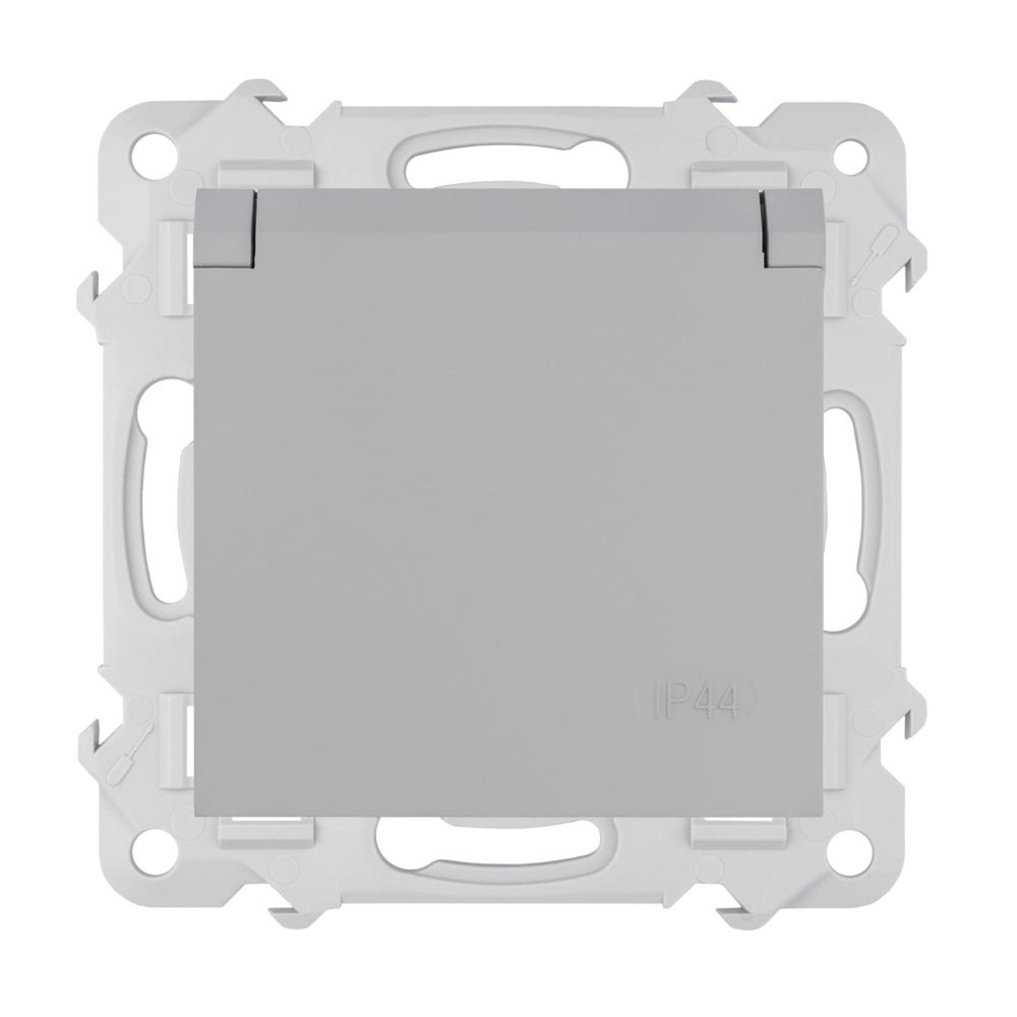 Bella popiel mat gniazdo antenowe R-TV-SAT końcowe