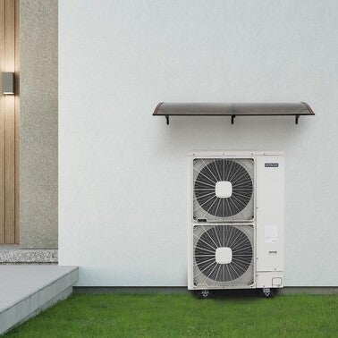 Daszek nad pompę ciepła Arco Pro Max, 160X90 cm, brąz 1