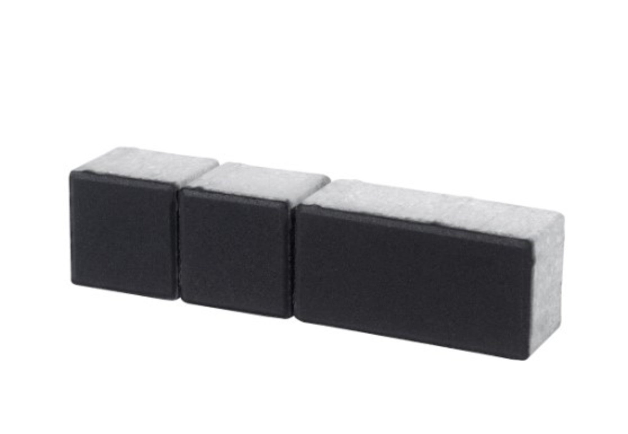 Kostka brukowa Brukdom Holland czarna gr. 6 cm gładka wym.10x20 cm 0