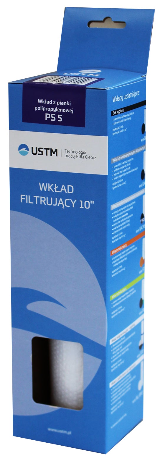 Wkład piankowy 5 mikronów 10" 1