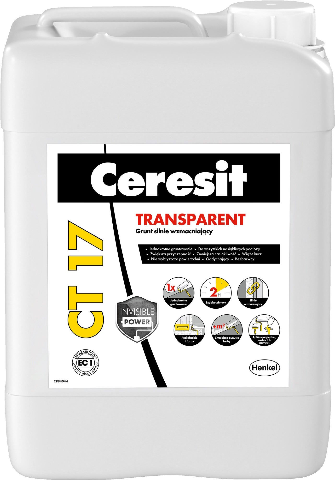 Grunt głęboko penetrujący Ceresit CT17 10l