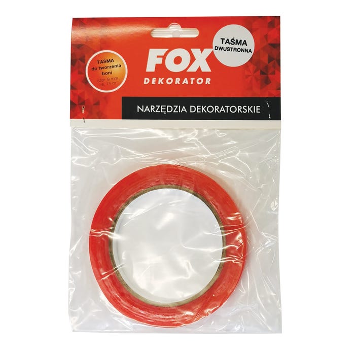 Taśma do tworzenia boni Fox Dekorator 15m x 9mm