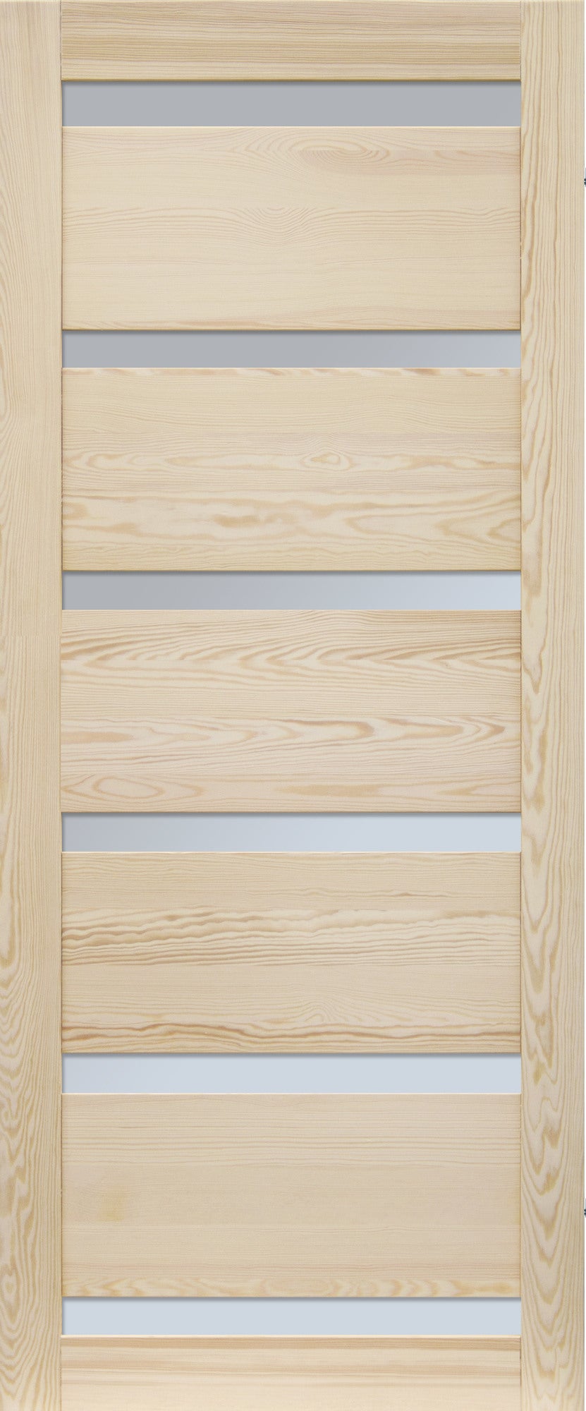 Skrzydło przesuwne Genewa 6S 90 uniwersalne sosna surowa 0