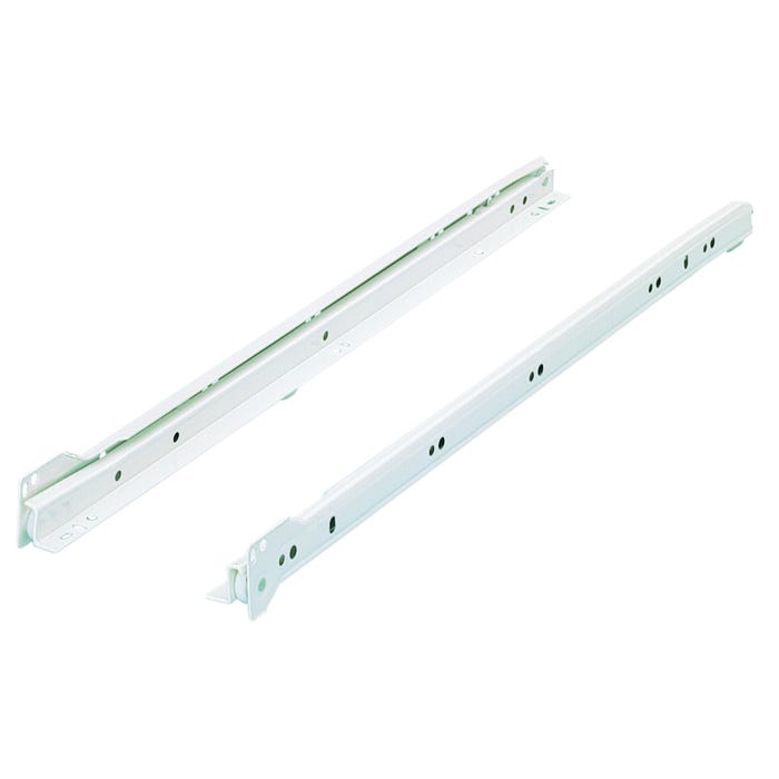Prowadnica rolkowa 250 mm biała (2 szt.)