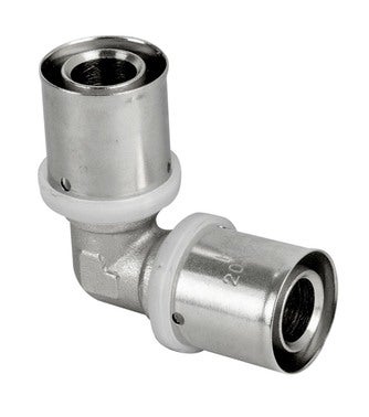 Pex Kolano zaciskowe 90° 25x25 mm