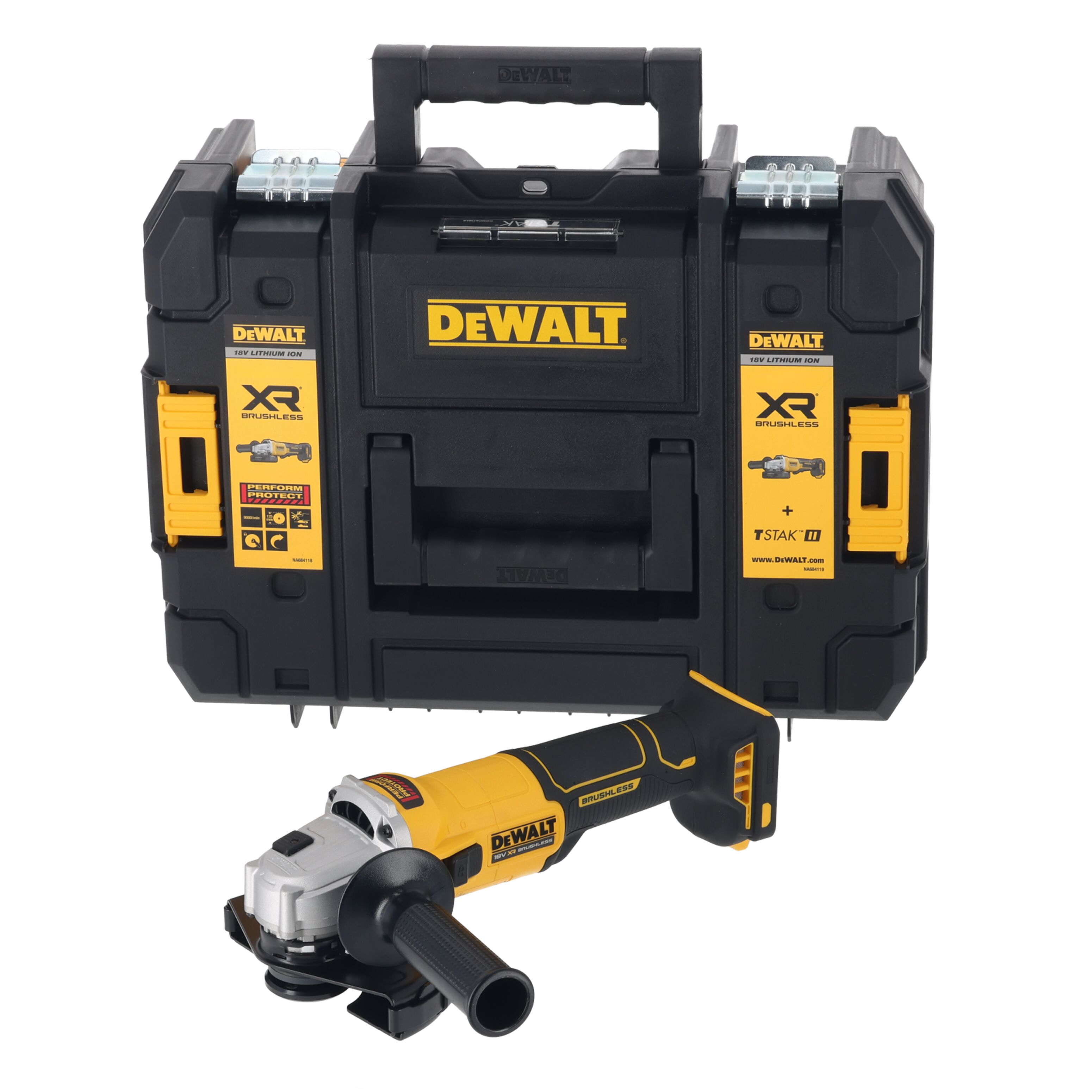 Szlifierka kątowa, akumulatorowa 125 mm DeWALT DCG407NT-XJ 3