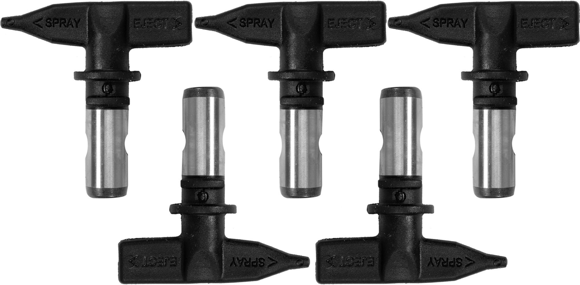 Zestaw dysz do agregatu malarskiego, 5 szt. (513, 515, 517, 519, 521). YATO YT-82563