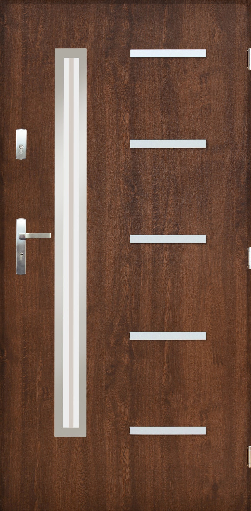 Drzwi zewnętrzne Nike Orzech 90 prawe