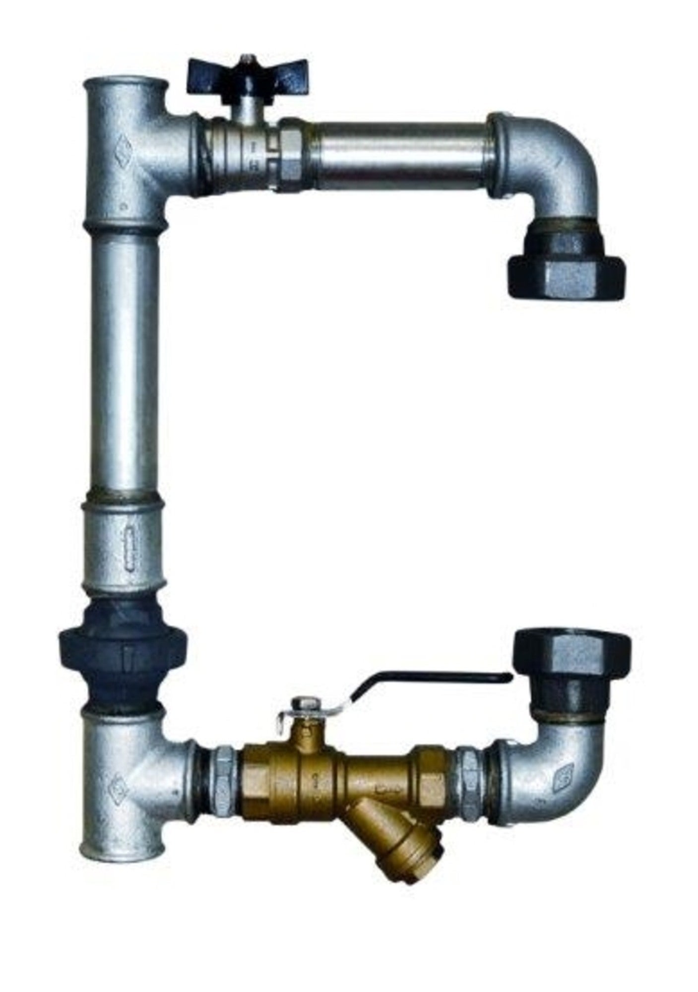 Obejście pompowe 1", pionowe 1