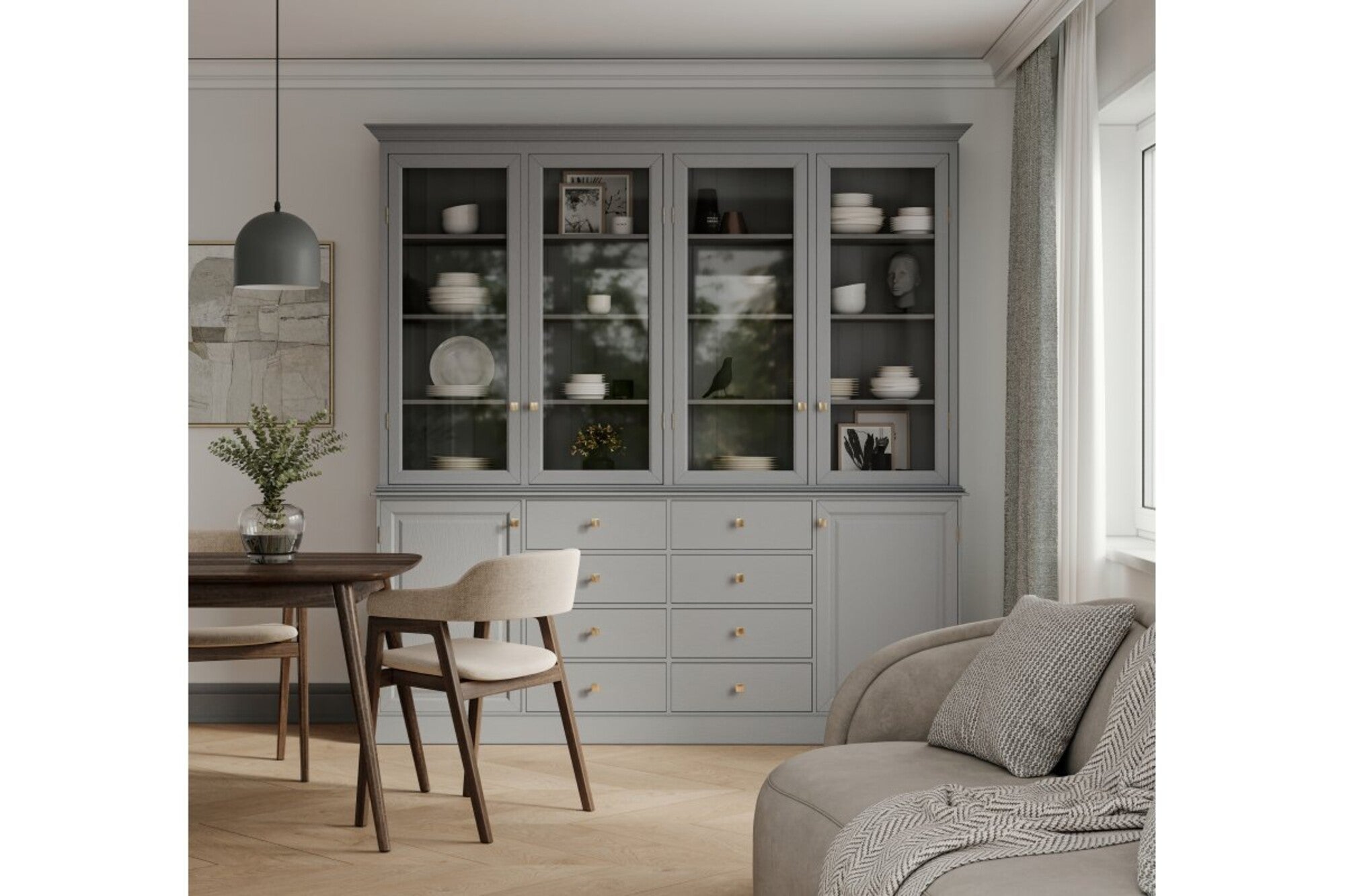 Gałka meblowa GTV PIAZZA mosiądz 2