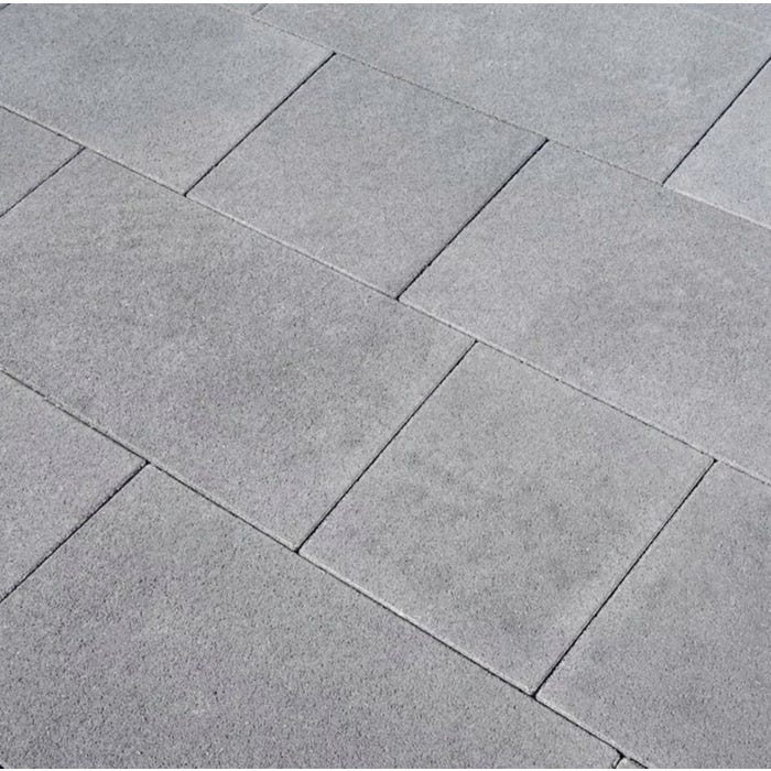 Kostka brukowa szara gr. 8 cm gładka wym.10x20 cm 8,96m2/pal, Brukdom