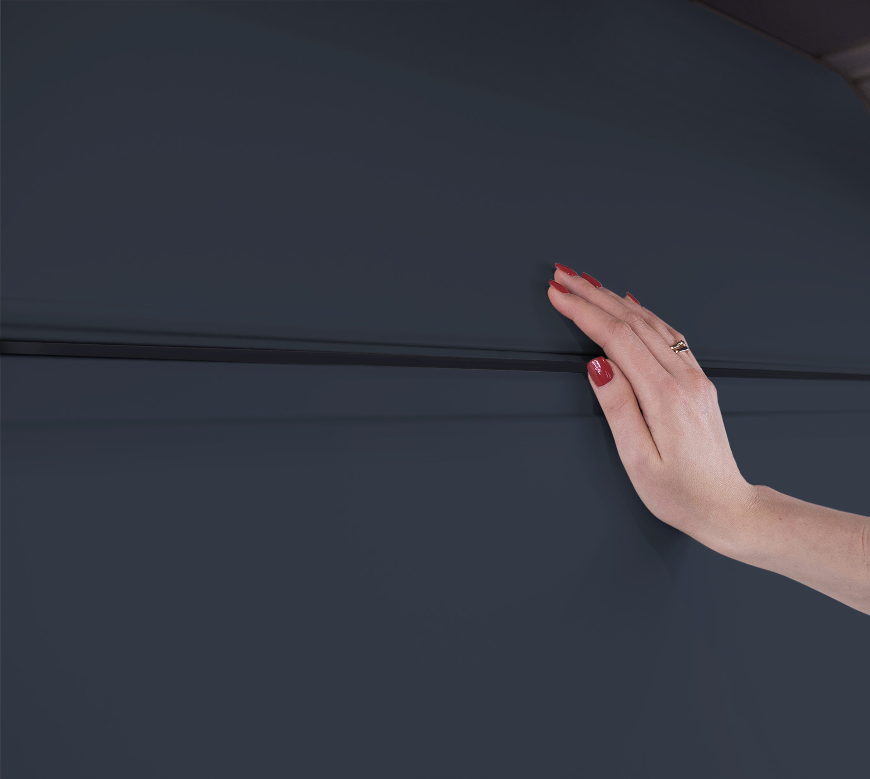 Brama segmentowa Nobla z napędem automatyczna 2500x2125 grafit 4