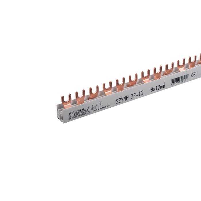 Szyna łączeniowa 3-fazowa 54 moduły E.4039A Pawbol