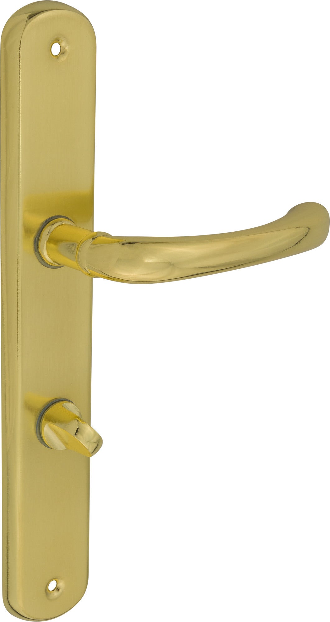 Klamka Maja 72 mm WC złoty