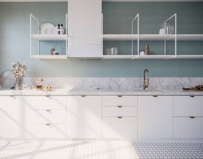 Mozaika ceramiczna Miss Penny Mint 27.2x27.4 cm 2