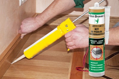 Kit do podłóg drewnianych Den Braven ciemny dąb 280ml 2