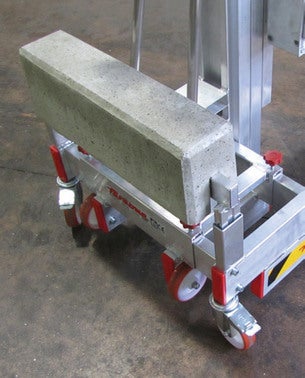 Ręczny podnośnik materiałów Faraone HW 415 S, nośność: 150 kg 7