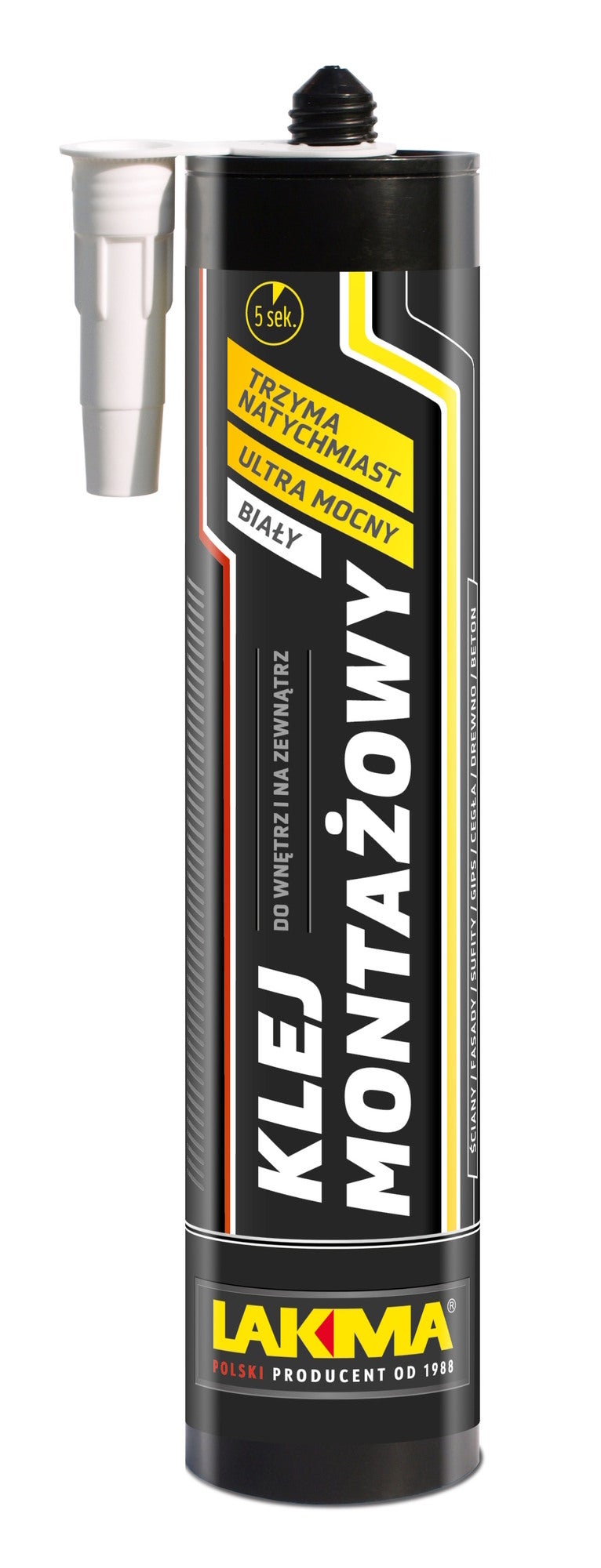Klej montażowy ultramocny biały 280ml