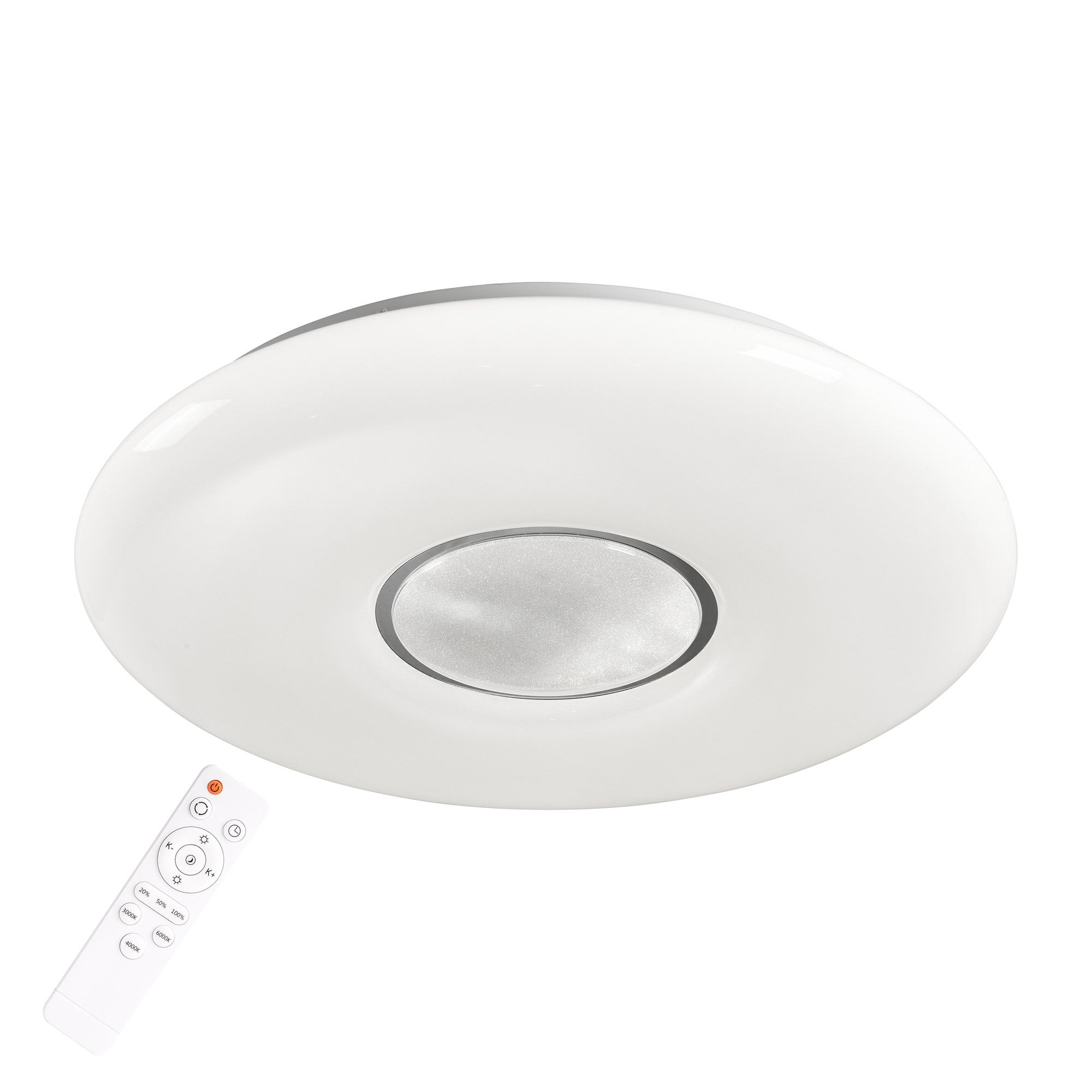 Plafon LED LYRA 40 24W-48W, max 2880lm, 3000K - 6500K, IP20 z pilotem