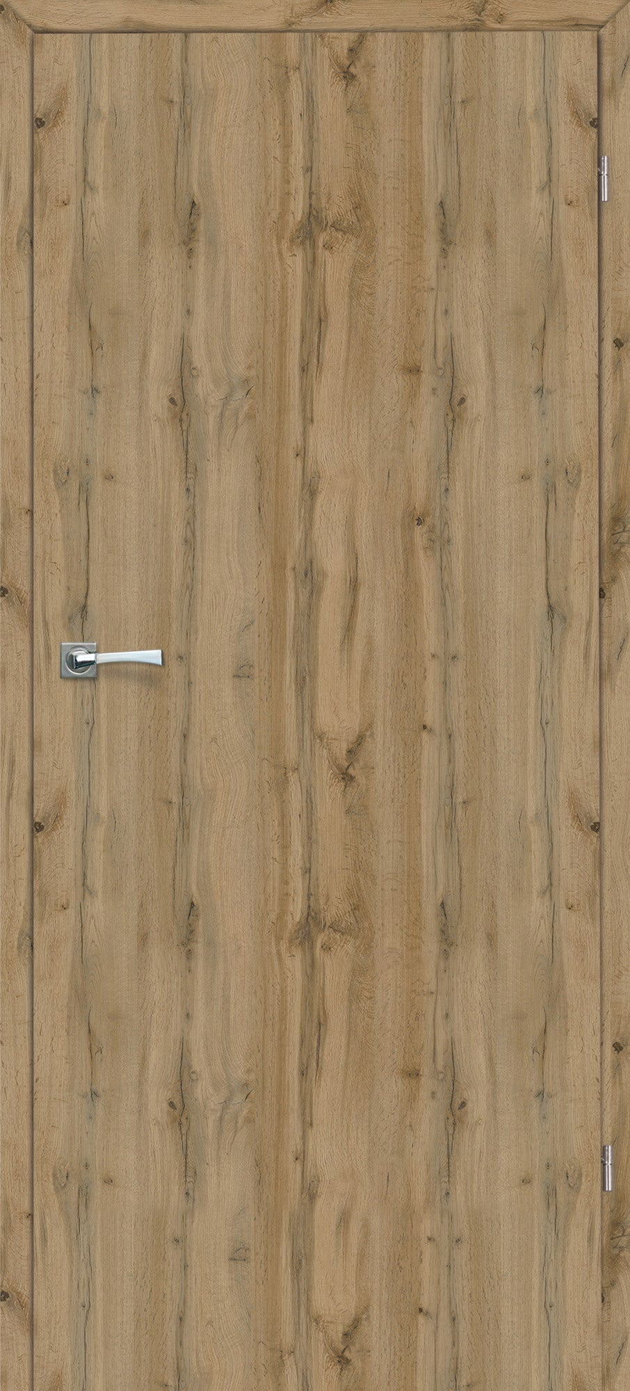 Skrzydło pełne gładkie 80 prawe dąb olejowany