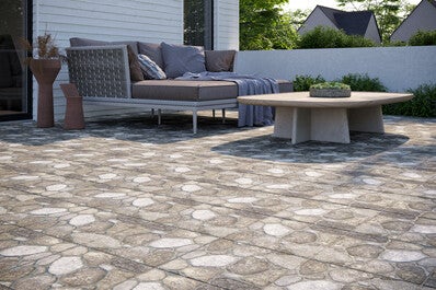 Gres szkliwiony Crater grey 29,8X29,8 1,42m2 1