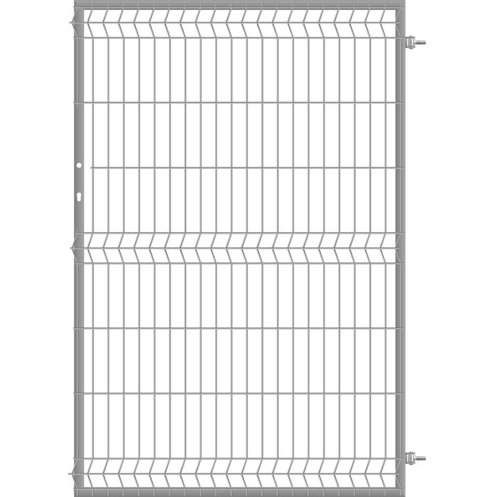 Furtka ogrodzeniowa panelowa ocynk 150x100 cm, prawa
