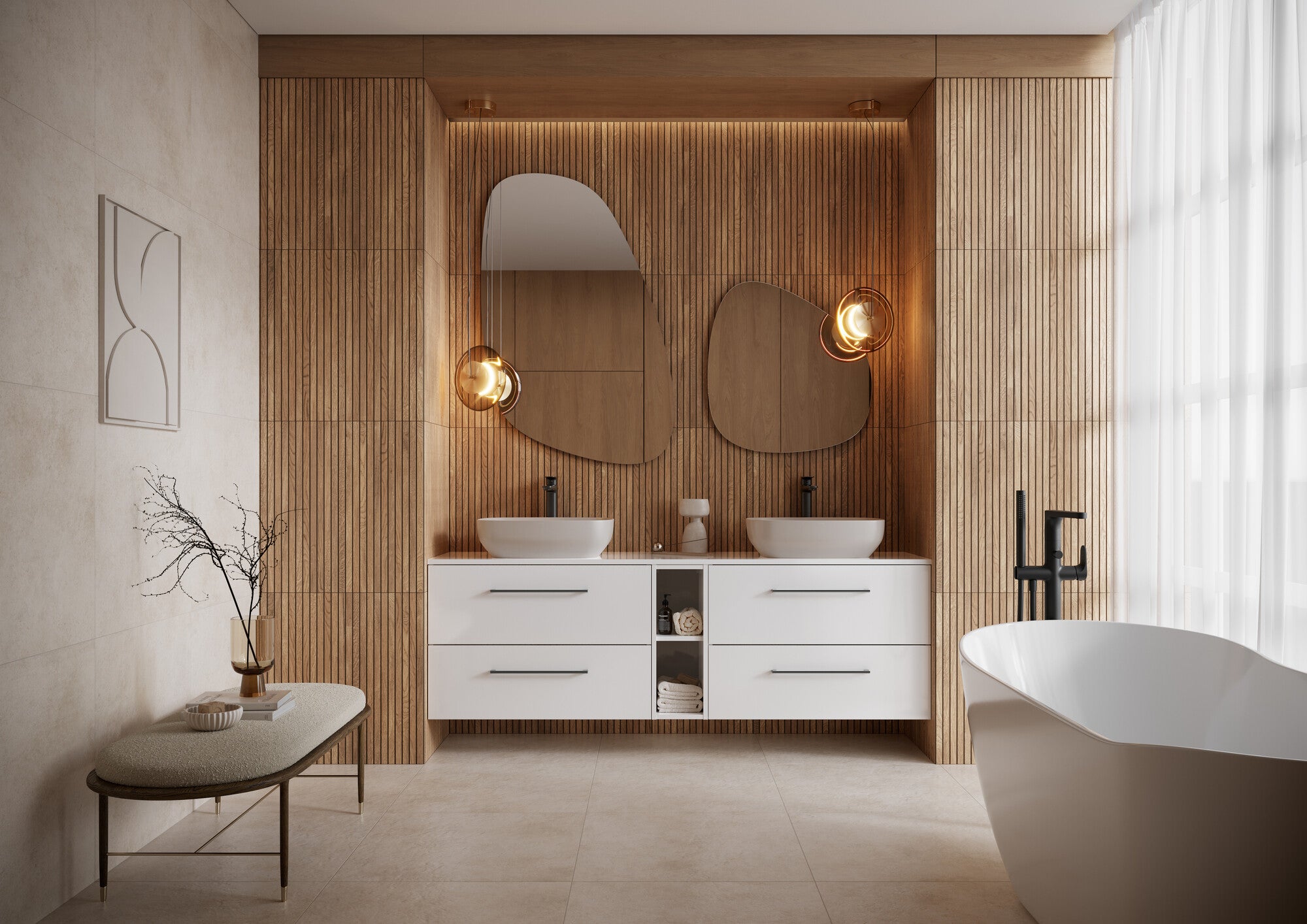 Płytka ścienna Lamela rekt. 30x60 cm 1.25 m2 1